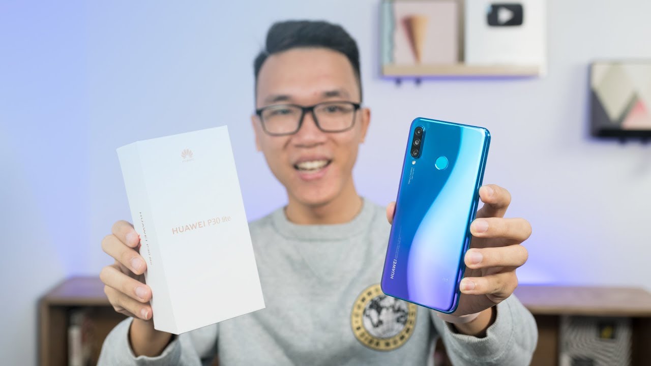 Mở hộp Huawei P30 Lite chính hãng