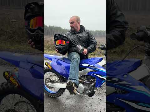 53 mph wheelie 👍🏻🔥 #dirtbike #yamaha #motorcycle #yz250f #wheelie #yz  #shorts #motocross