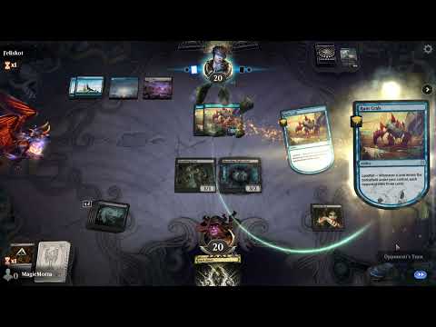 Easy victory against Mill deck using Exquisite Blood combo