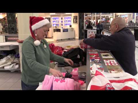 Volunteers Wrap Gifts for Marlborough Music Association