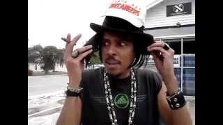 Shock G of Digital Underground hangs out in Tampa