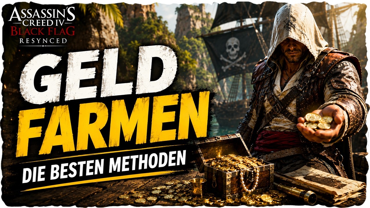 💰 SCHNELL reich werden! Die BESTEN Geldfarm-Methoden | Assassin's Creed Black Flag RESYNCED