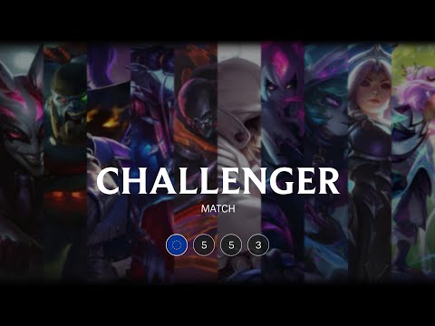 EUW Challenger match 553: Over 100 KILLS match