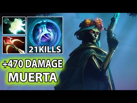 Muerta Is The True Carry ( Dota 2 Broken Game )