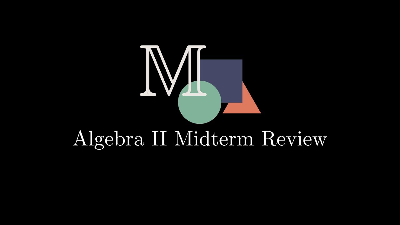 Algebra II Midterm REVIEW with Quizizz (Link in description)