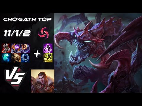 TOP Cho'Gath vs Jayce - EU Challenger Patch 25.S2.7