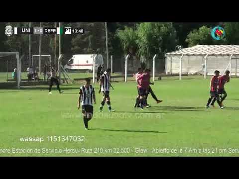 Unidos de Olmos 4 Defensores de Glew 1 - Zona Pampeana Norte - Fase 2 Fecha 1