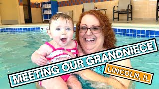 CUTENESS OVERLOAD! Meeting our Grandniece Olivia for the VERY FIRST TIME!