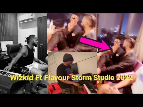 Wizkid Ft Flavour Studio Session With Masterkraft, Buju, As They Set To Drop  Song After 4Years