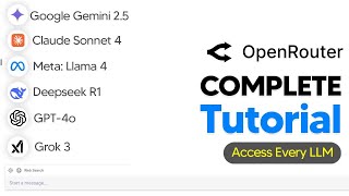 How to use Openrouter (Access Every LLM At Once)