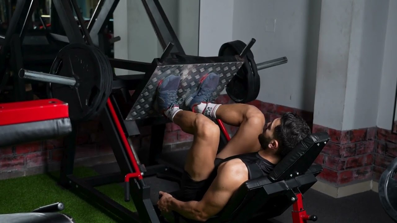 Leg Press Machine exercise