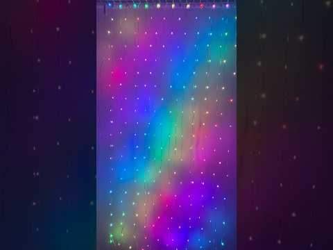 Світлодіодна smart гірлянда-завіса 400LED 2х2м RGB IP44 з пультом ДУ та керуванням зі смартфона від 220В