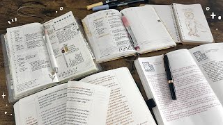 A Week In My Various Journals | Fitness, Reading, Notes, Recipes, Sketching
