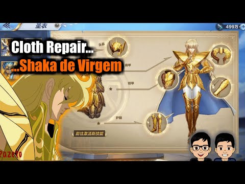Como fazer o Clouth Repair do Shaka de Virgem | Saint Seya Awakening