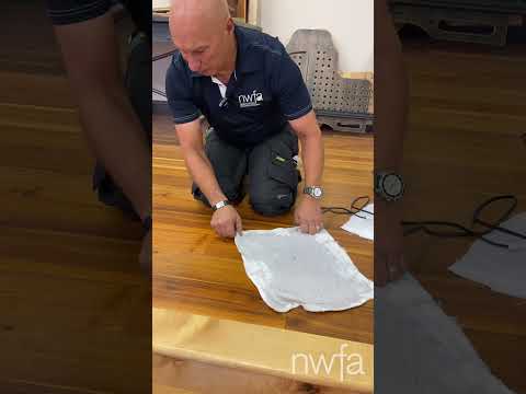 Hardwood Hints - How to Steam Pop Dents Out of a Floor