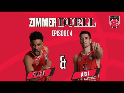 Bamberg Baskets Zimmerduell | Folge 4 mit Zach Copeland und Abi Kamerić