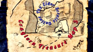 ESO: Craglorn Treasure Map 3 - The Elder Scrolls Online Craglorn Treasure Map 3 Location
