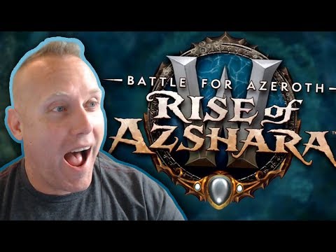 Swifty Reacts to the Rise of Azshara Content Preview WoW BFA 8.2