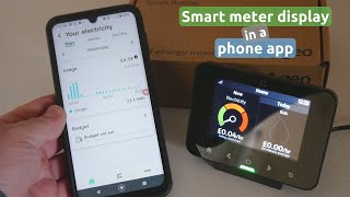 Getting more out of your smart meter display by using the phone app