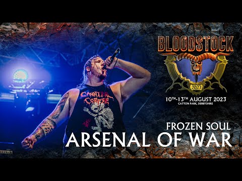 FROZEN SOUL - Arsenal Of War - Bloodstock 2023