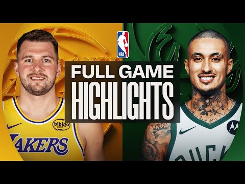 Los Angeles Lakers vs Milwaukee Bucks Highlights Full Game - DEC 30 , 2025 | NBA