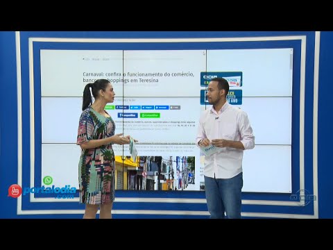 Notícias do Portal O Dia no programa Bom Dia News 17 02 2023