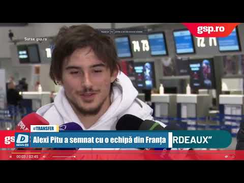 Alexi Pitu a semnat cu o echipă din Franța