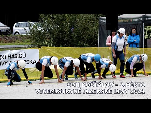 SDH KOŠŤÁLOV VICEMISTRYNĚ JIZERSKÉ LIGY 2021