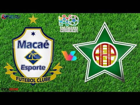 Macaé x Portuguesa - Rj | 4ª Rodada | Campeonato Carioca | Taça Guanabara | Gameplay [PES2018]