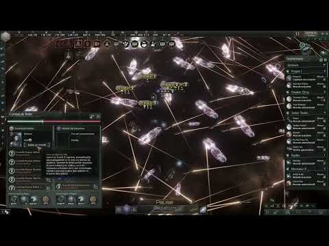 Une partie normale sur Stellaris in nutshell.