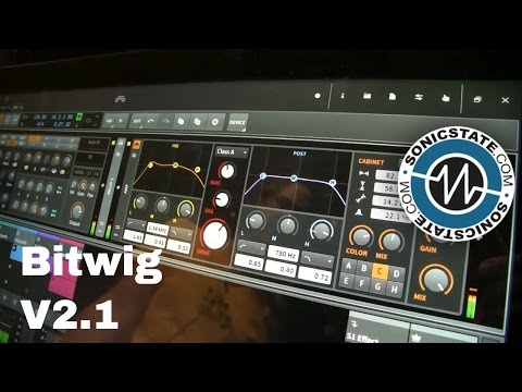 Superbooth 2017: Bitwig 2.1 Amp Designer