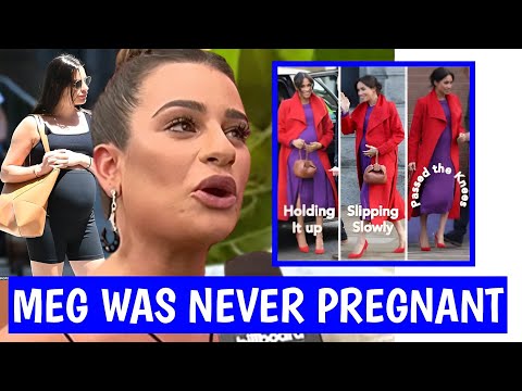 Pregnant Lea Michele UNMASK Meghan's FAKE PREGNANCY Expose All Her EVIL TRICKS W Undeniable Evidence