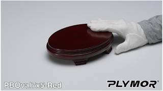 PBOval7x5 Red