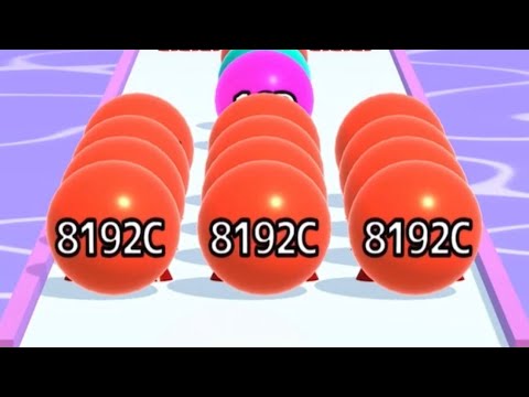 Infinity mode Vs Normal BALL RUN 2048🟡♦️💑 Android Max levels gameplay walkthrough android, iOS