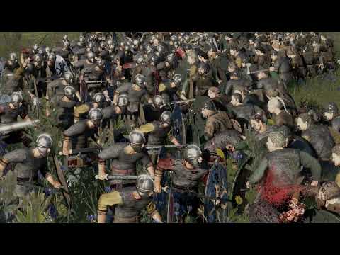 Total War: Attila: Legio vs Germanic Warband