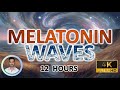 Relaxing Melatonin Waves for Rapid Deep Sleep | 12 Hours | BLACK SCREEN | Tinnitus & Anxiety Relief