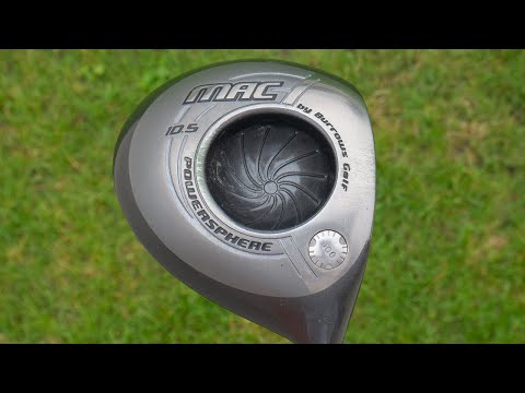 2003 Mac Powersphere Driver By Burrows Golf - The Vintage Golfer