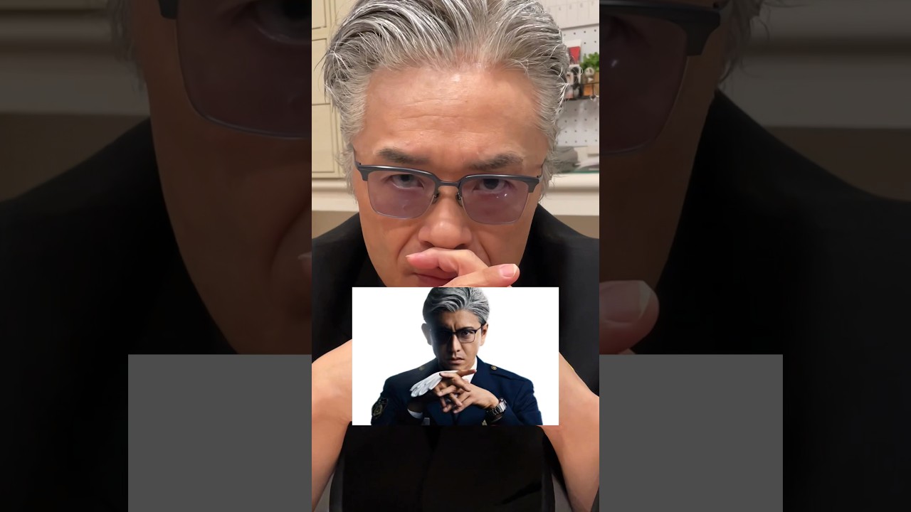 風間公親に似てるってコメント来てたから寄せにいった結果ww#教場#映画#木村拓哉#HANA