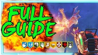 FULL GOROD KROVI EASTER EGG STEPS GUIDE! TROPHIES, CHALLENGES &amp; BOSS FIGHT! Black Ops 3 Zombies