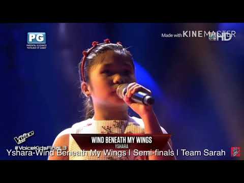 Yshara-Wind Beneath My Wings | Semi-finals | Team Sarah