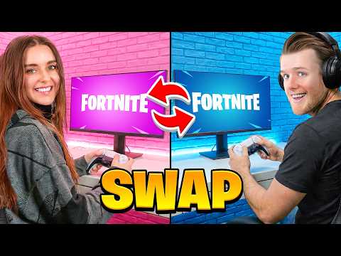 Fortnite but we RANDOMLY SWAP