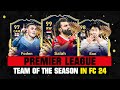 PREMIER LEAGUE Team of the Season in EA FC 24 (TOTS)! 😱🔥 ft. Salah, Foden, Son... etc