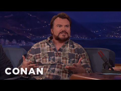 Jack Black: Trump Stole Tenacious D's Shtick | CONAN on TBS