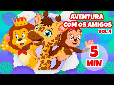 Aventura com os Amigos da Giramille Vol. 4 - Giramille 5 min | Desenho Animado Musical