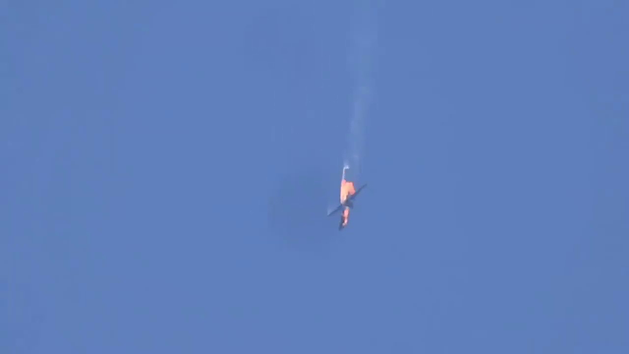 İdlib'te iki savaş uçağı düşürüldü