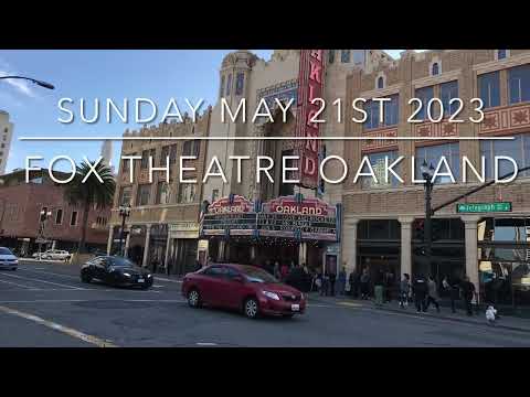 LOVE AND ROCKETS “Kundalini Express” Live At The Fox Theatre, Oakland Ca. May 21st 2023