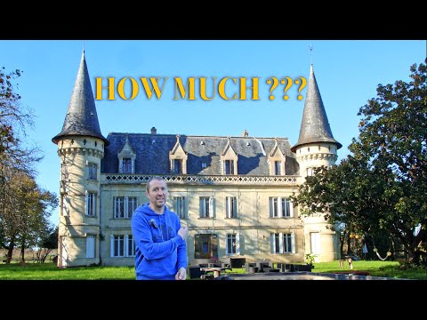 Must See Tour Of UNBELIEVABLE Chateau For Sale Near Bordeaux!