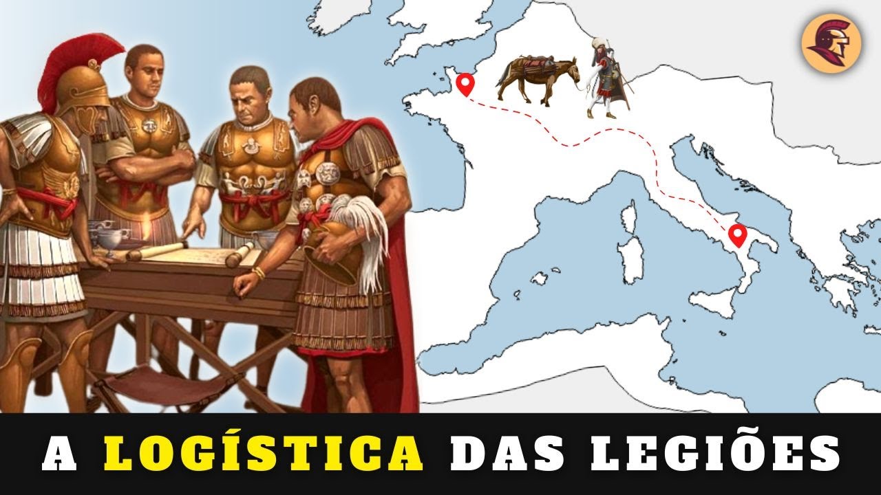 Como funcionava a LOGÍSTICA do Exército Romano?