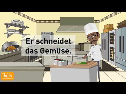 Online Deutsch lernen / #37 / Wortschatz kochen / in der Küche