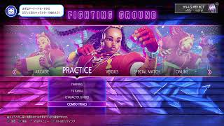 [STREET FIGHTER6]初心者なので色々触ってみる